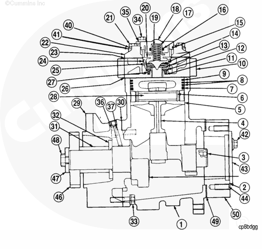 Holset Air Compressors Master Repair Manual 208002 Component