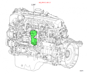 2013 PACCAR MX-13 - P0087 Fuel pressure - Data valid but too low, most ...